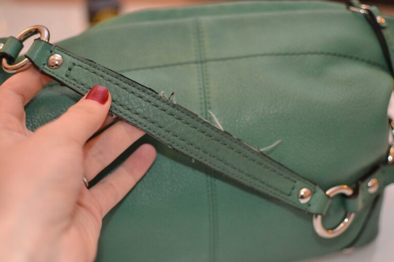 How to Fix a Leather Bag Strap Step by Step